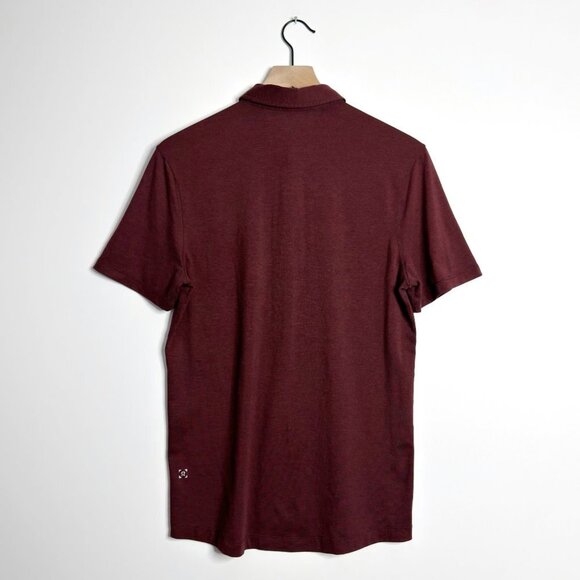 LULULEMON Mens Short Sleeve Polo - Picture 4 of 7
